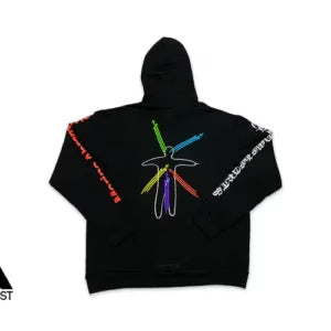 Chrome Hearts ABRAMOVIC Pullover Hoodie Black product image