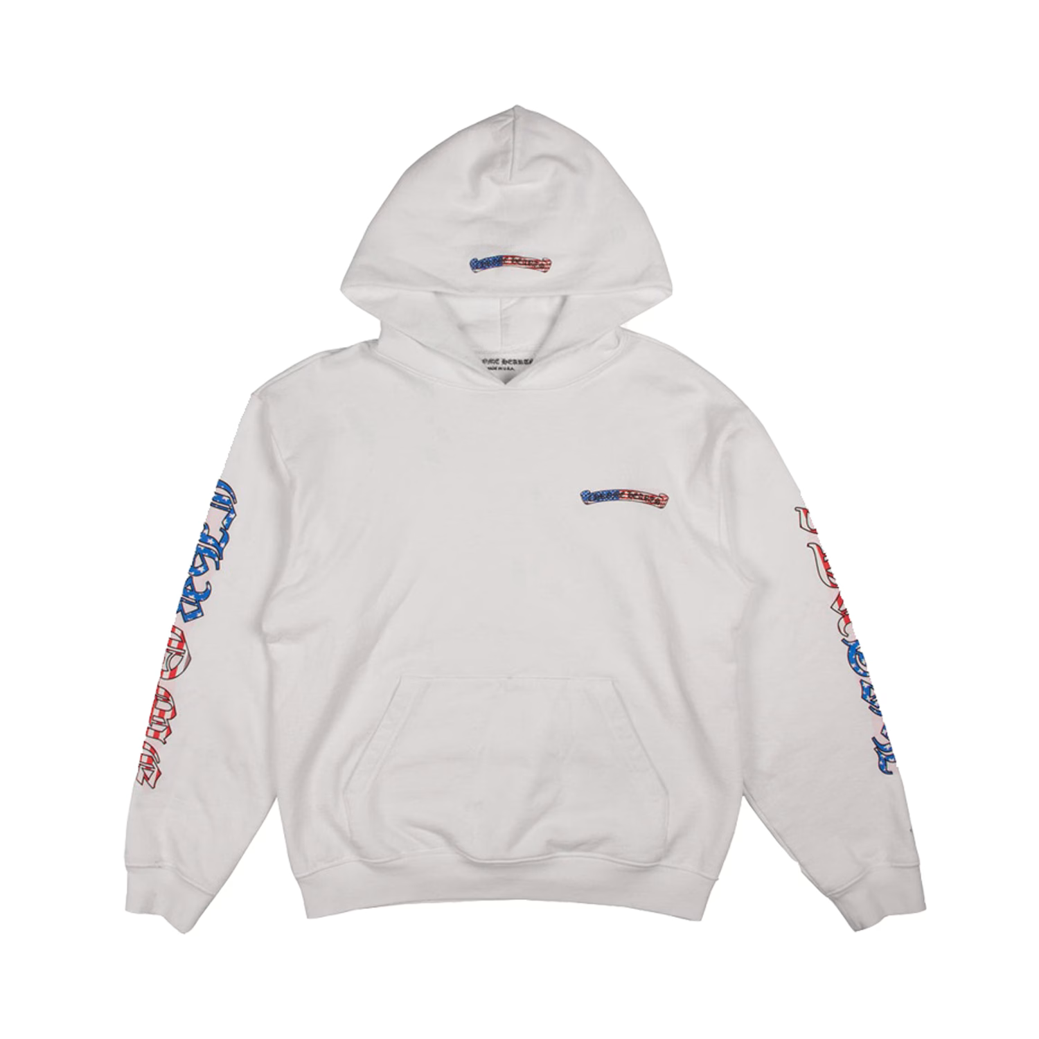 Chrome Hearts CH Americana Scroll Logo Hoodie back/alternate view
