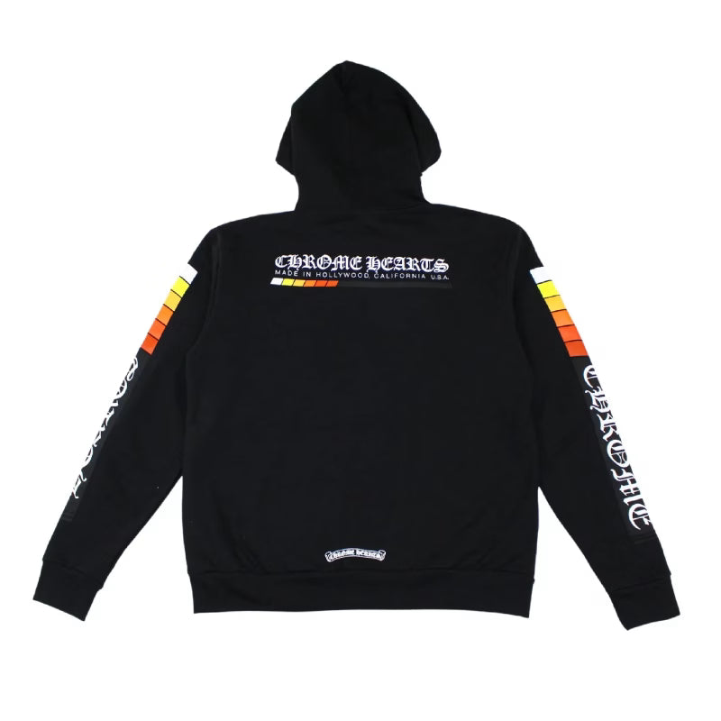 Chrome Hearts CH Made In Hollywood Pullover Hoodie Black back/alternate view