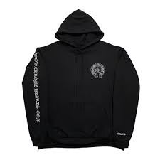 Black Chrome Hearts Hoodie back/alternate view