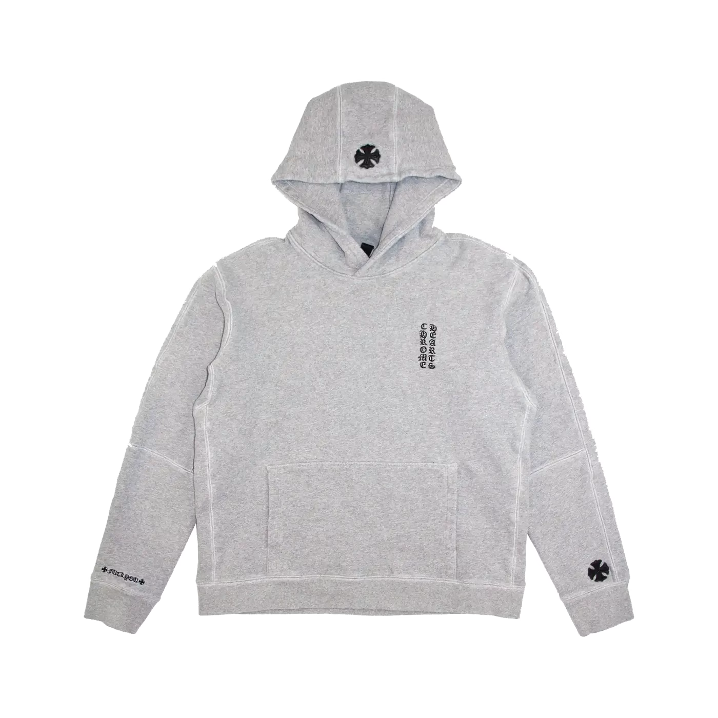 Chrome Hearts Leather Patch Fuck You Hoodie product image
