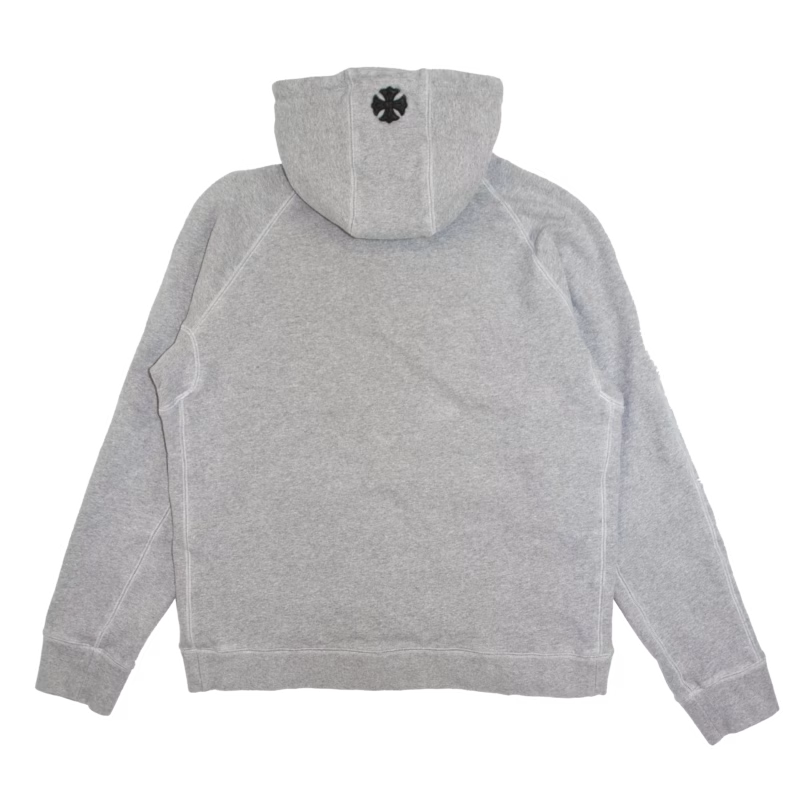 Chrome Hearts Leather Patch Fuck You Hoodie back/alternate view