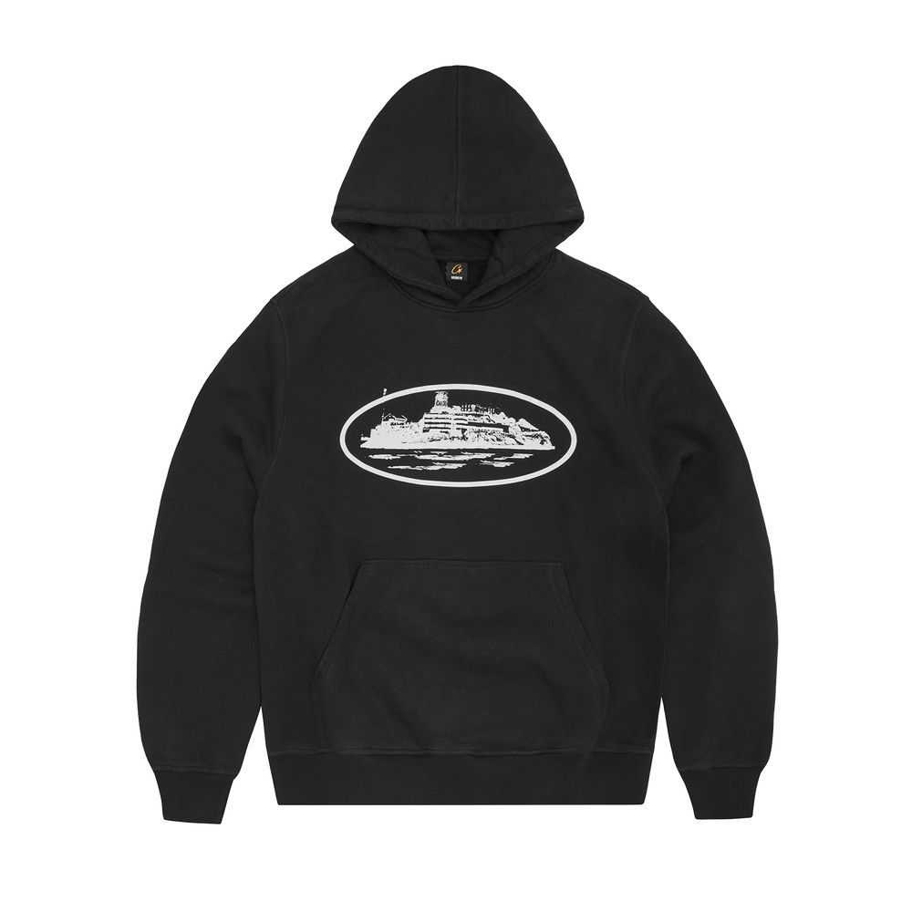 ALCATRAZ HOODIE [BLACK & WHITE] product image