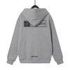 Chrome Hearts Grey Cross Floral Zip-up Hoodie product image