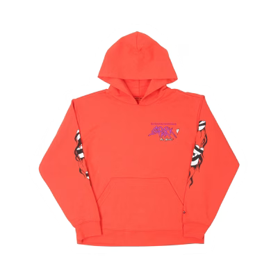 Chrome Hearts Hearts Matty Boy Brain Hoodie Red back/alternate view