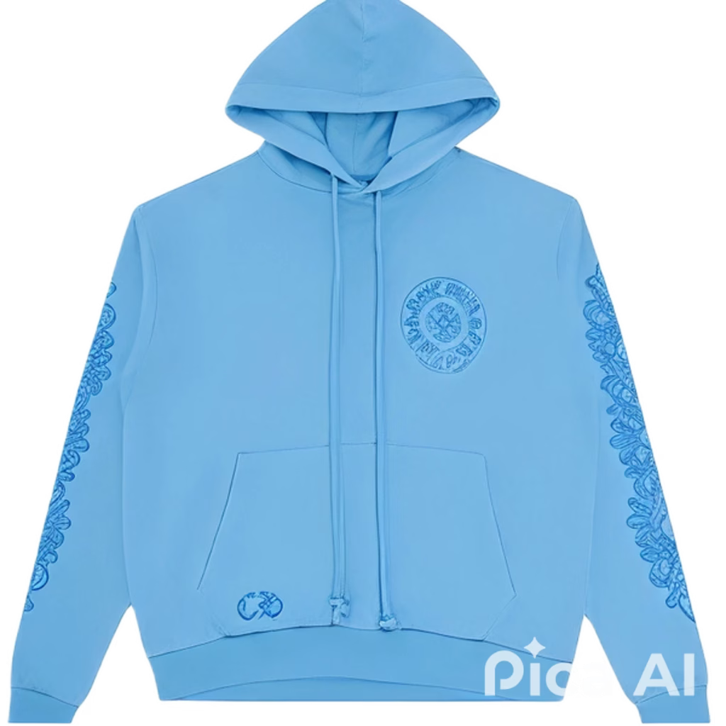 Chrome Hearts Sanskrit Hoodie Blue product image