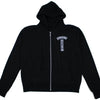 Chrome Hearts Floral Logo Zip Up Hoodie Black Size Large product image