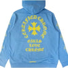 Blue Sanskrit Chrome Hearts hoodie product image