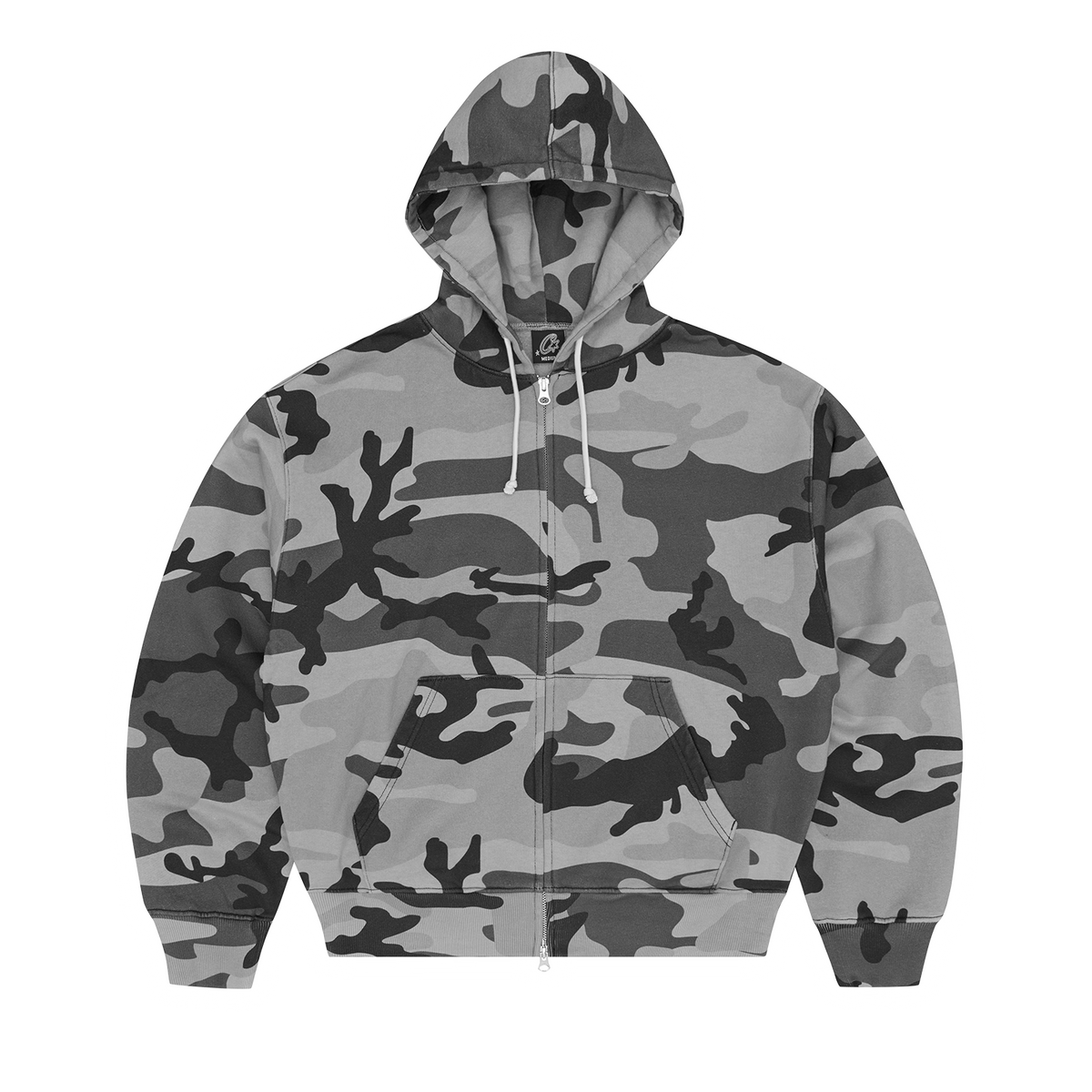 DIPLOMATIC ZIP HOODIE [WASHED CAMO] product image