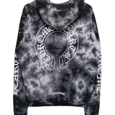 Chrome Hearts Tie Dye Horseshoe Hoodie product image