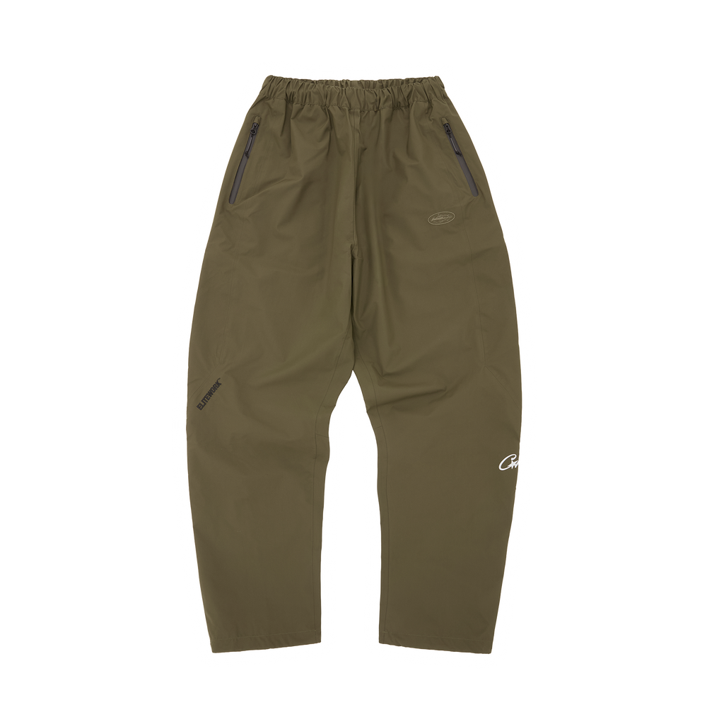 Corteiz ELITEWORK™ WATERPROOF SHELL PANT [KHAKI] product image