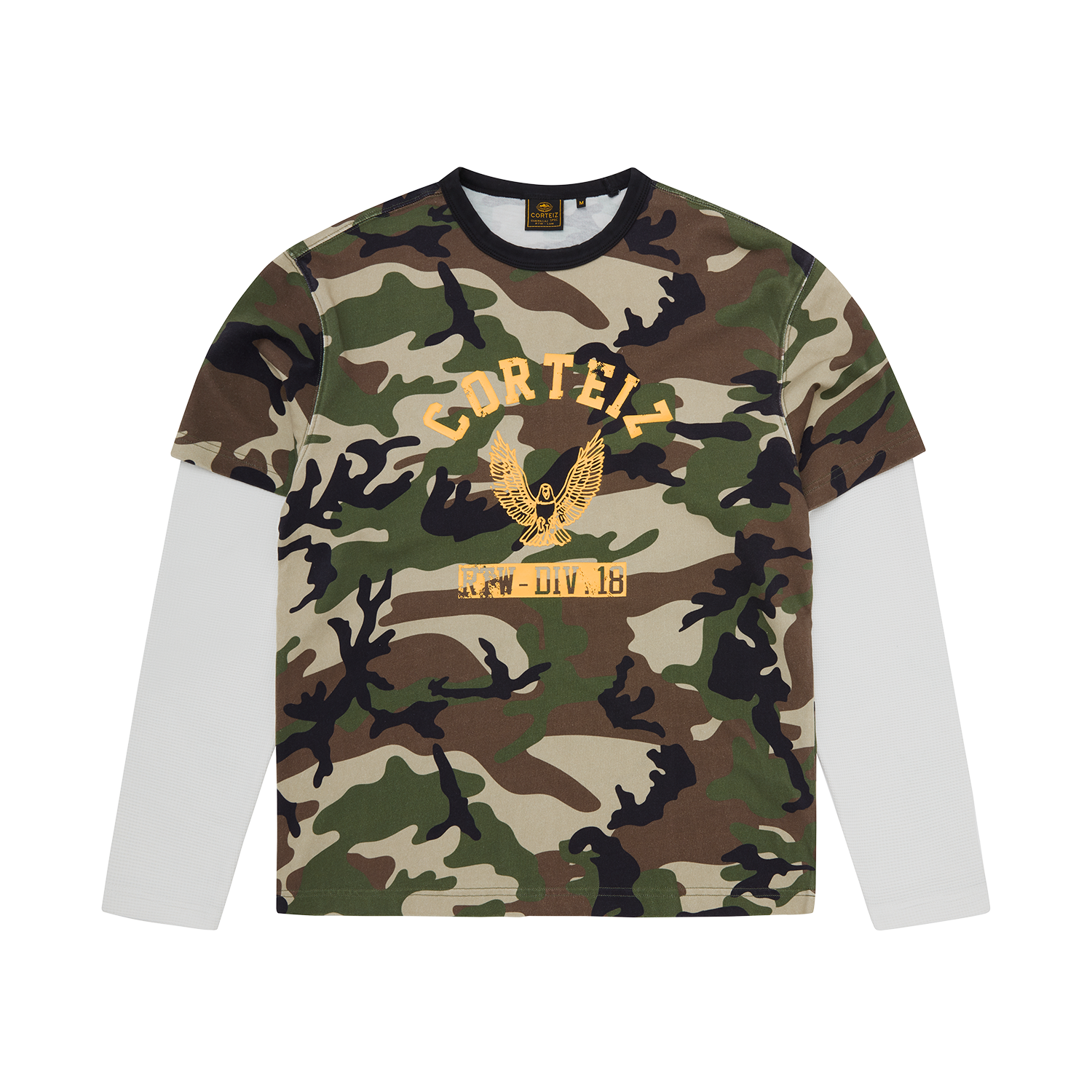 EAGLE HYBRID THERMAL LS [WOODLAND] Hoodie product image