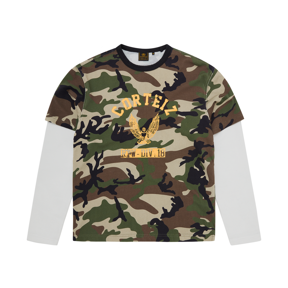 EAGLE HYBRID THERMAL LS [WOODLAND] Hoodie product image
