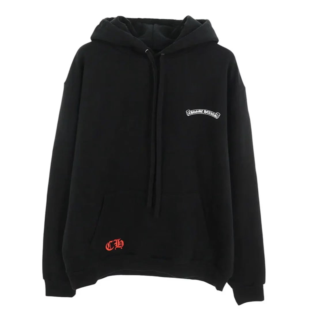 Red and Black Chrome Hearts Hoodie product image