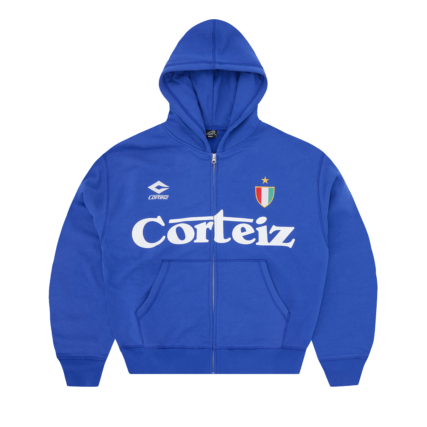 GHINI ZIP HOODIE [ROYAL BLUE] product image