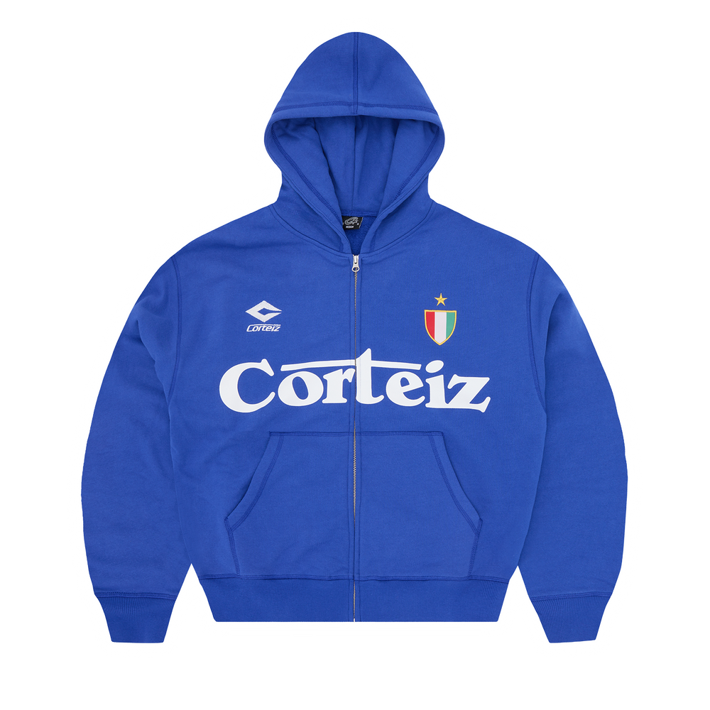 GHINI ZIP HOODIE [ROYAL BLUE] product image