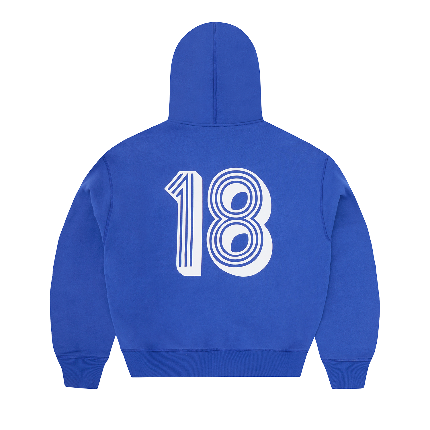 GHINI ZIP HOODIE [ROYAL BLUE] alternate view