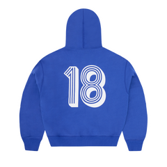 GHINI ZIP HOODIE [ROYAL BLUE] alternate view