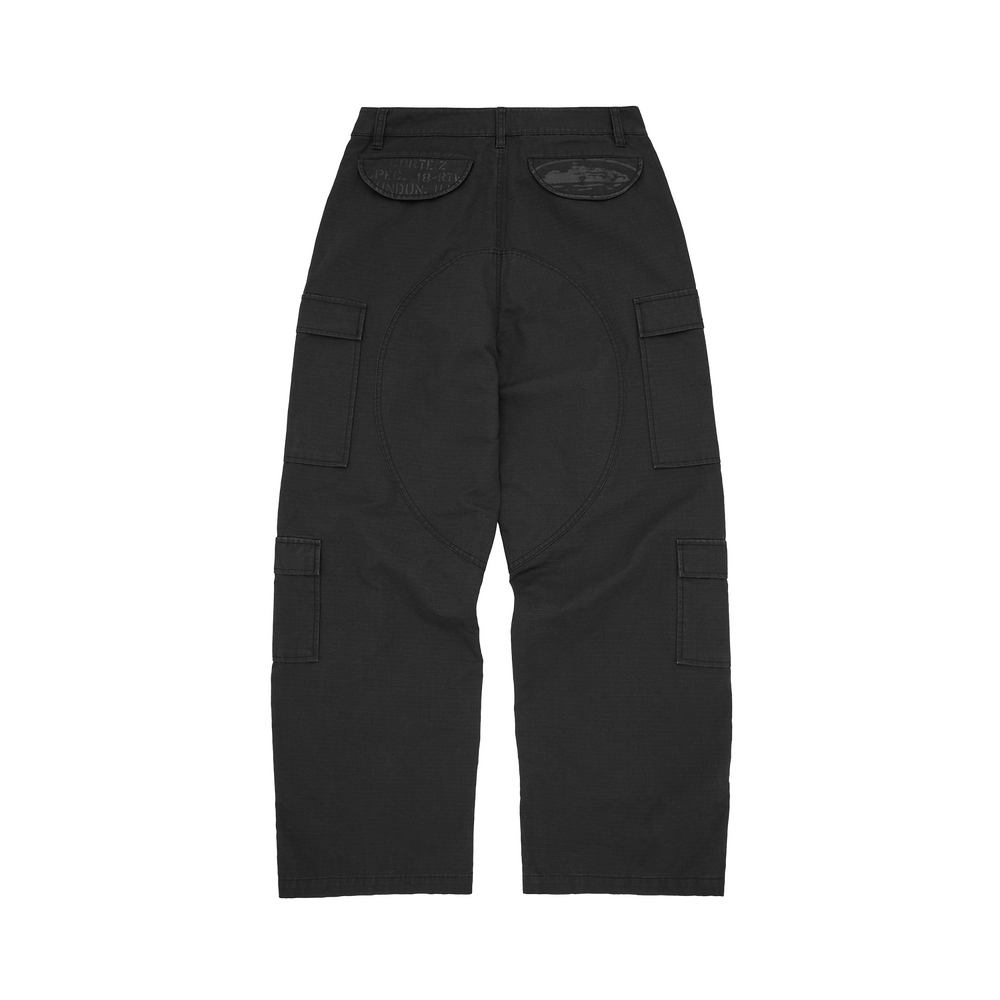 Corteiz GUERILLAZ CARGO PANT [BLACK] alternate view