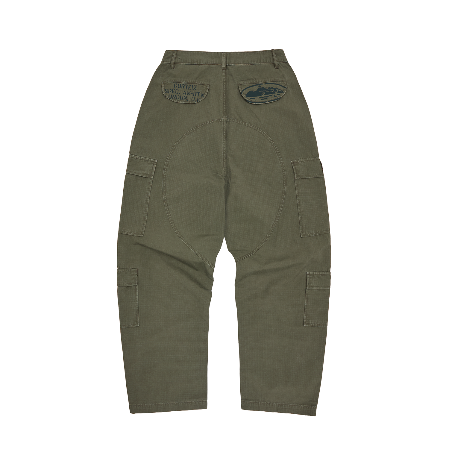 Corteiz GUERILLAZ CARGO PANT [OLIVE] alternate view