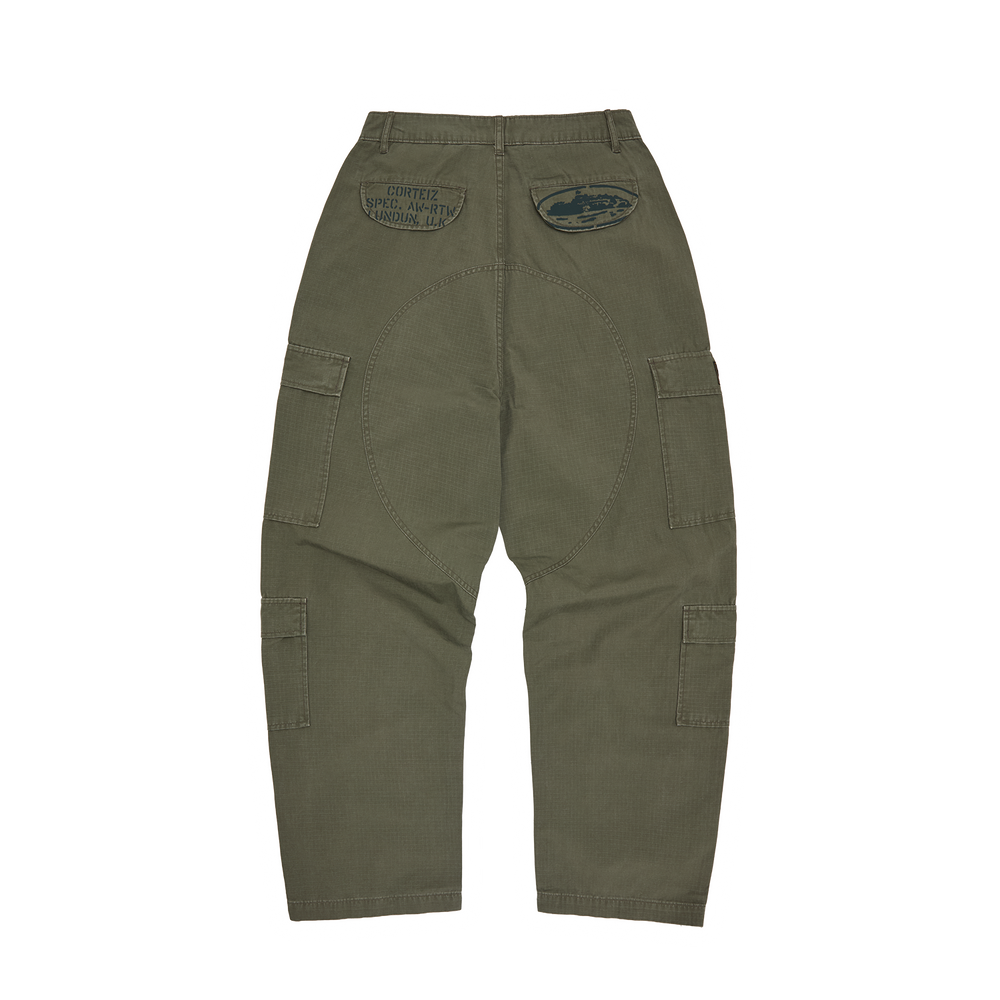 Corteiz GUERILLAZ CARGO PANT [OLIVE] alternate view