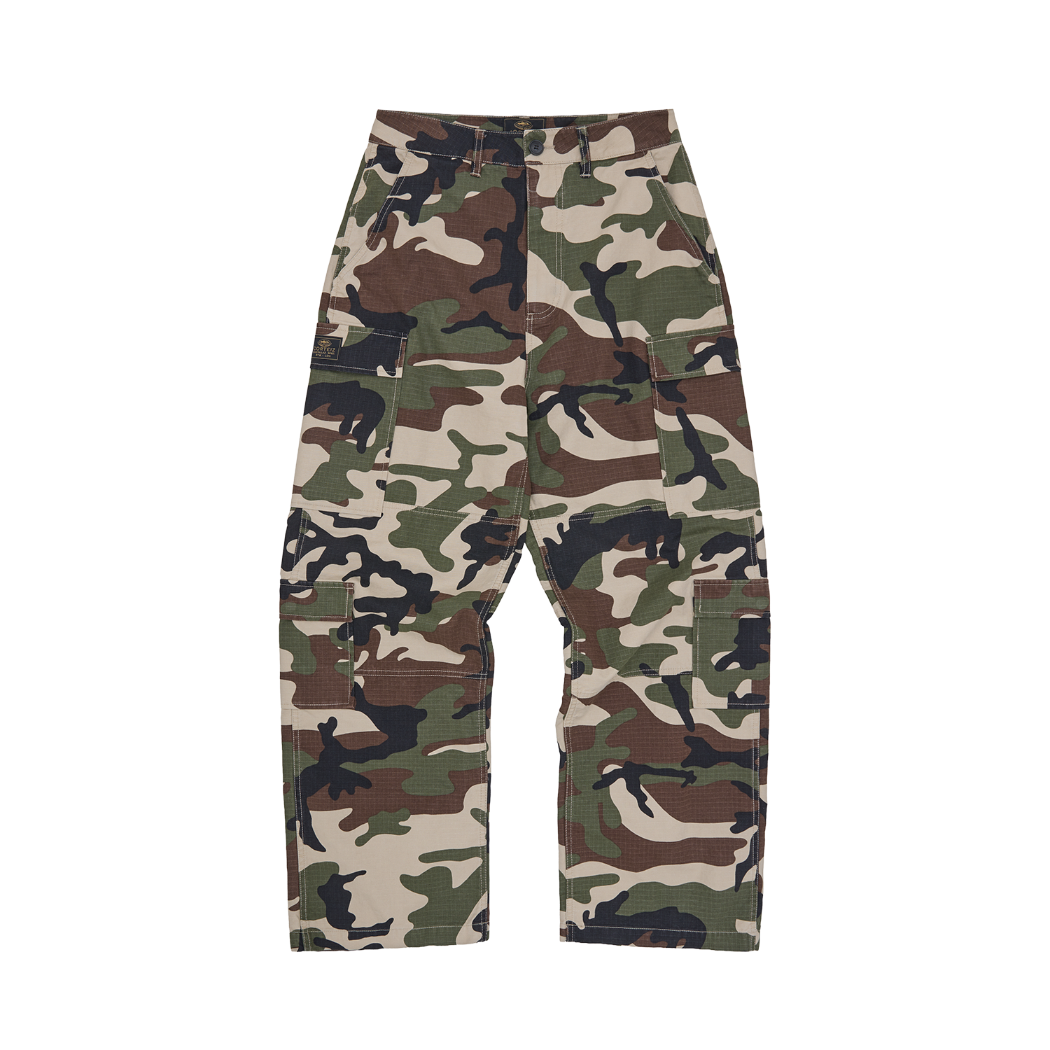 Corteiz GUERILLAZ CARGO PANT [WOODLAND CAMO] product image