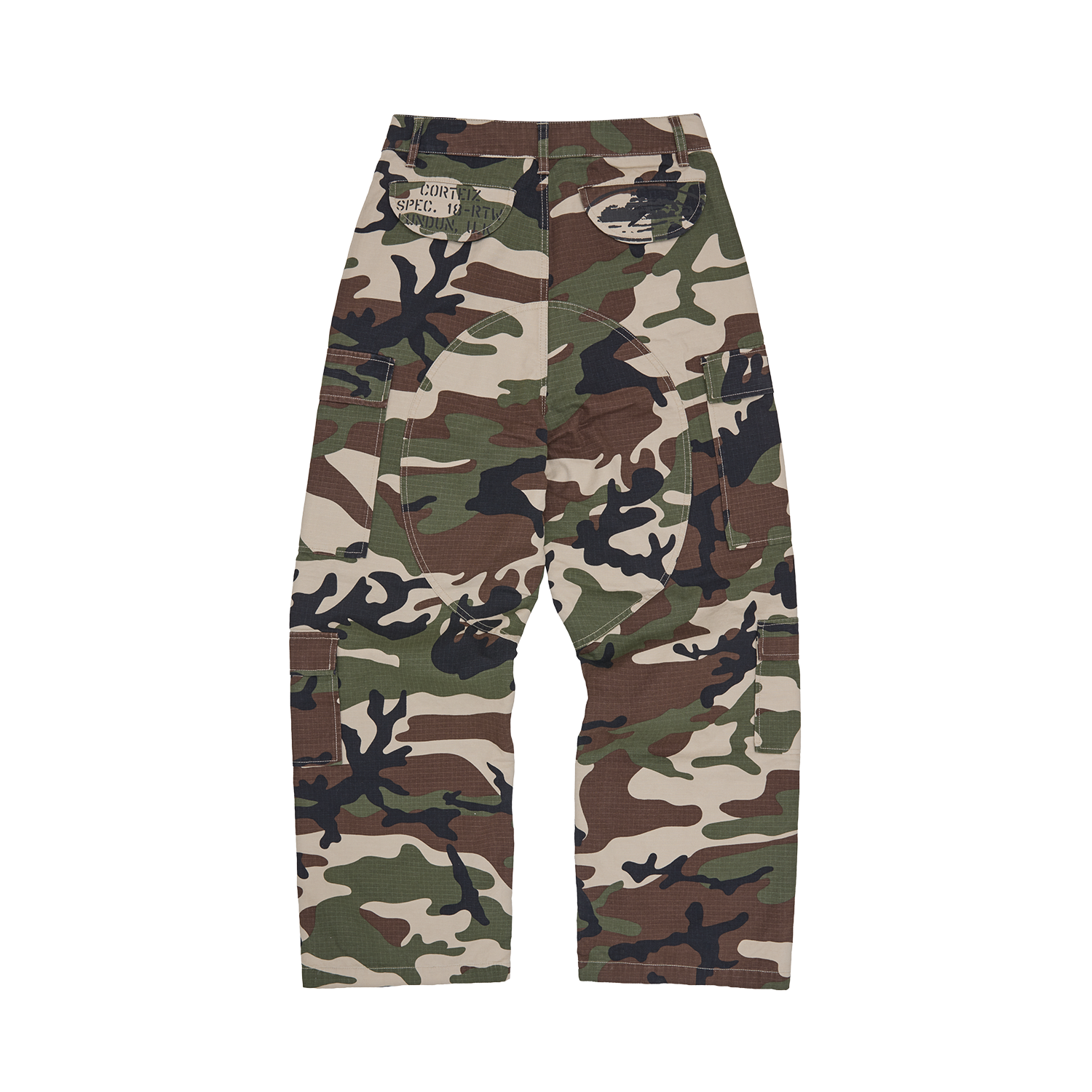 Corteiz GUERILLAZ CARGO PANT [WOODLAND CAMO] alternate view