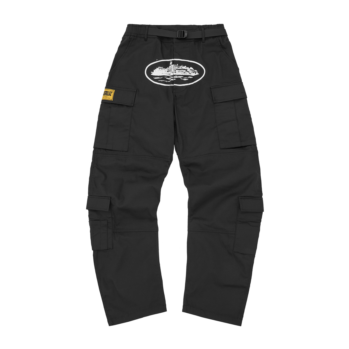 Corteiz ALCATRAZ CARGO PANT [BLACK] product image
