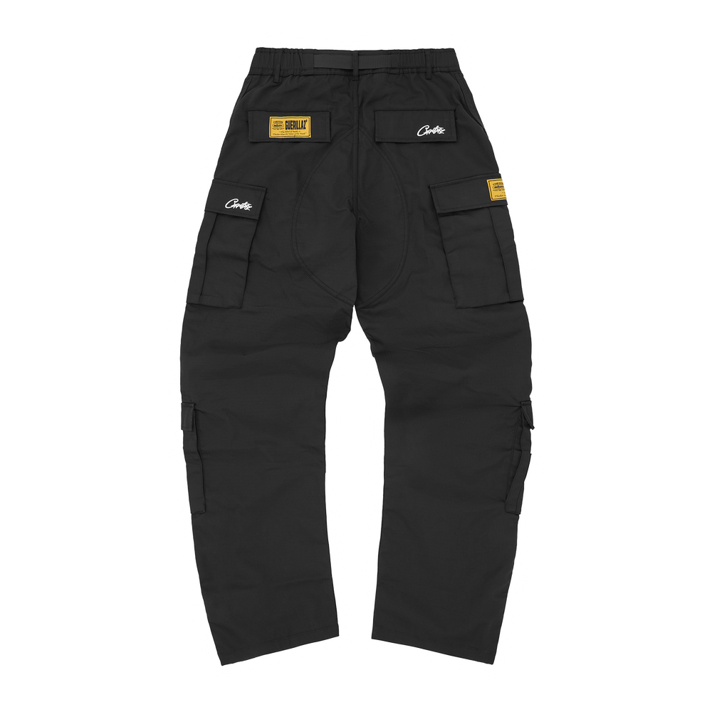 Corteiz ALCATRAZ CARGO PANT [BLACK] alternate view