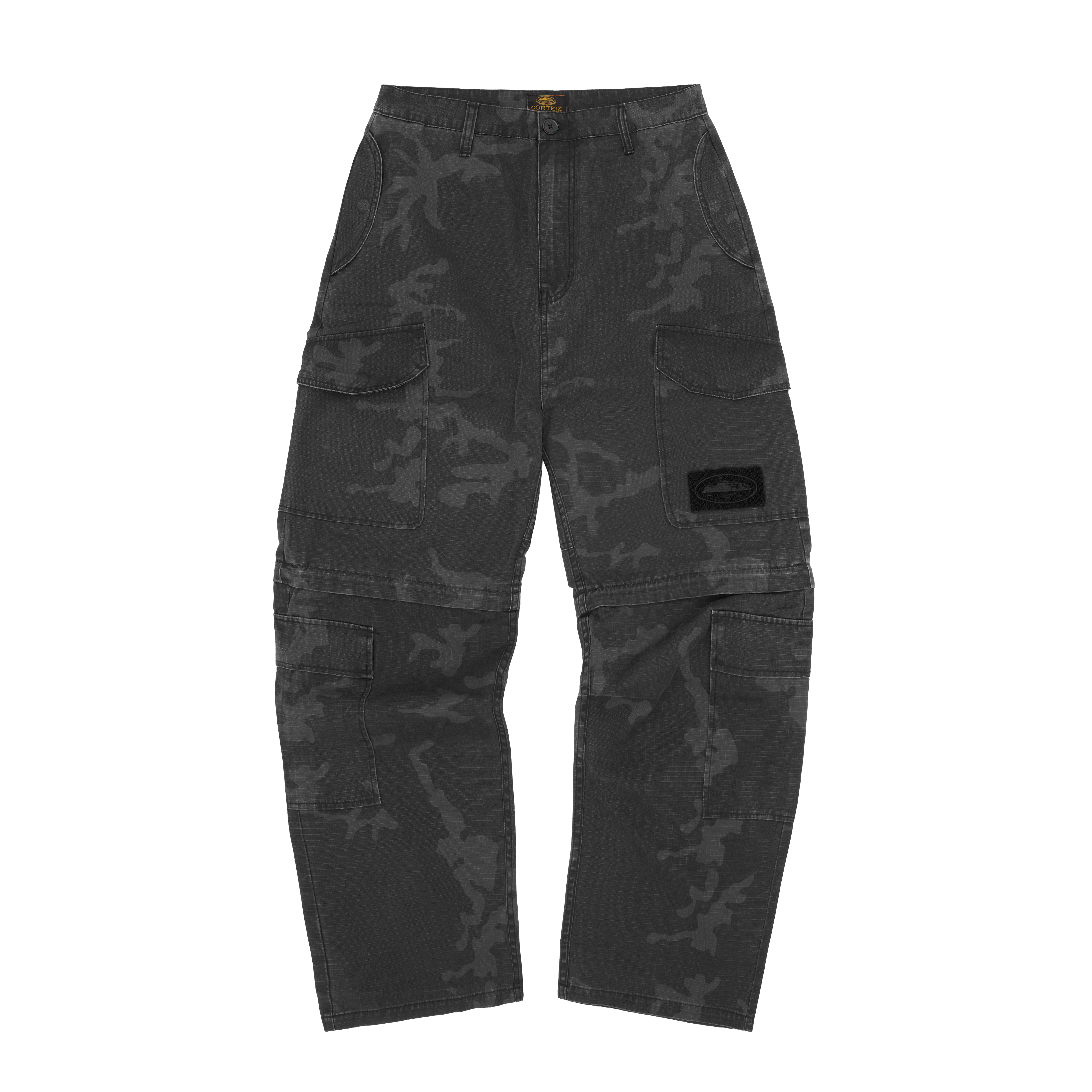 Corteiz GUERILLAZ CONVERTIBLE PANT [BLACK CAMO] product image