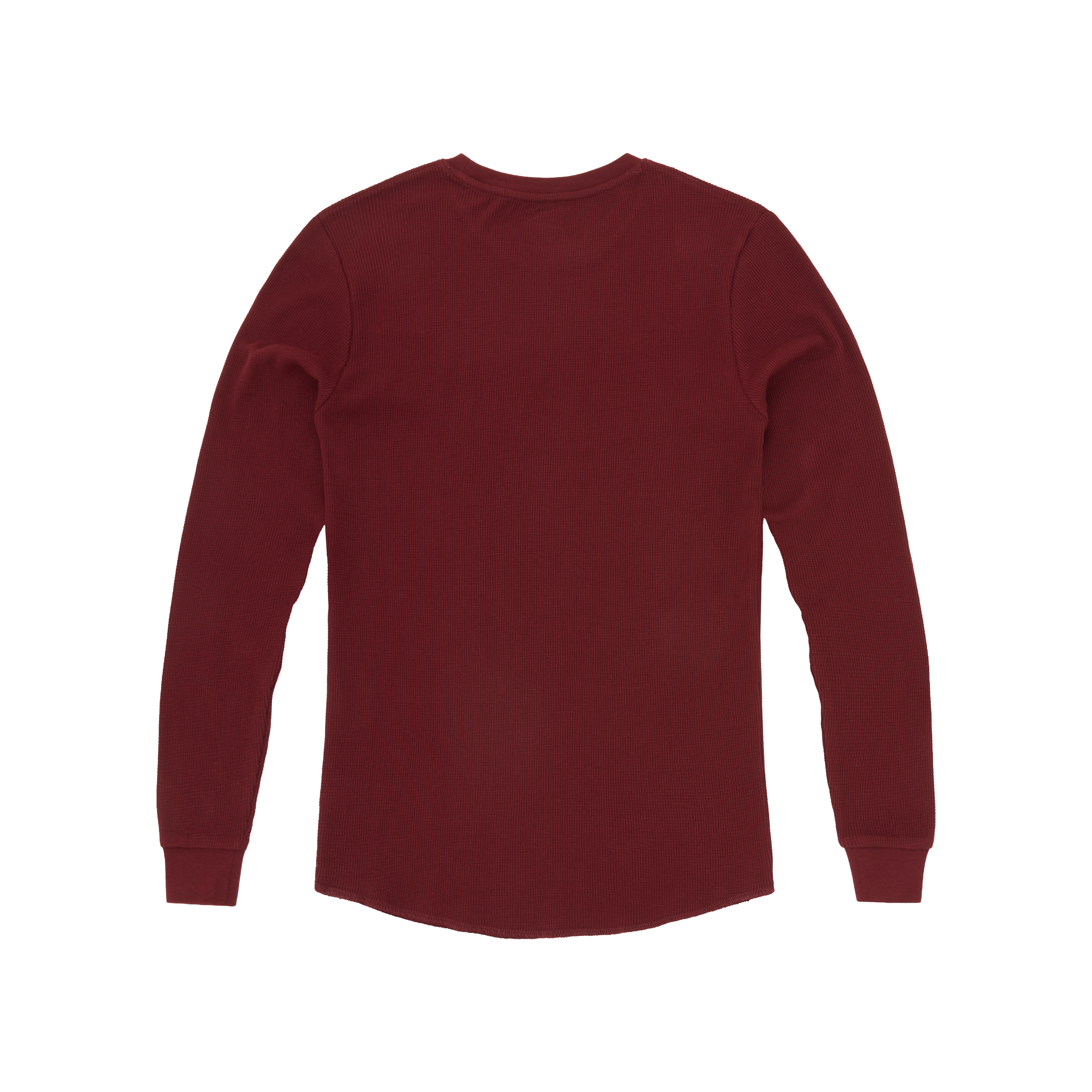 GUERILLAZ THERMAL LS TEE [BURGUNDY] Hoodie alternate view