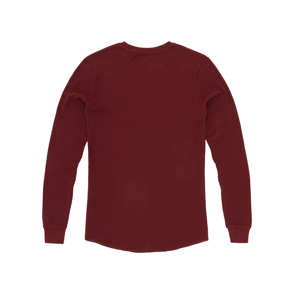 GUERILLAZ THERMAL LS TEE [BURGUNDY] Hoodie alternate view
