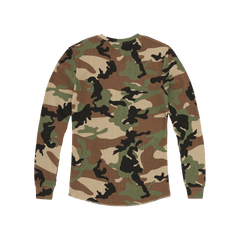 GUERILLAZ THERMAL LS TEE [WOODLAND CAMO] Hoodie alternate view