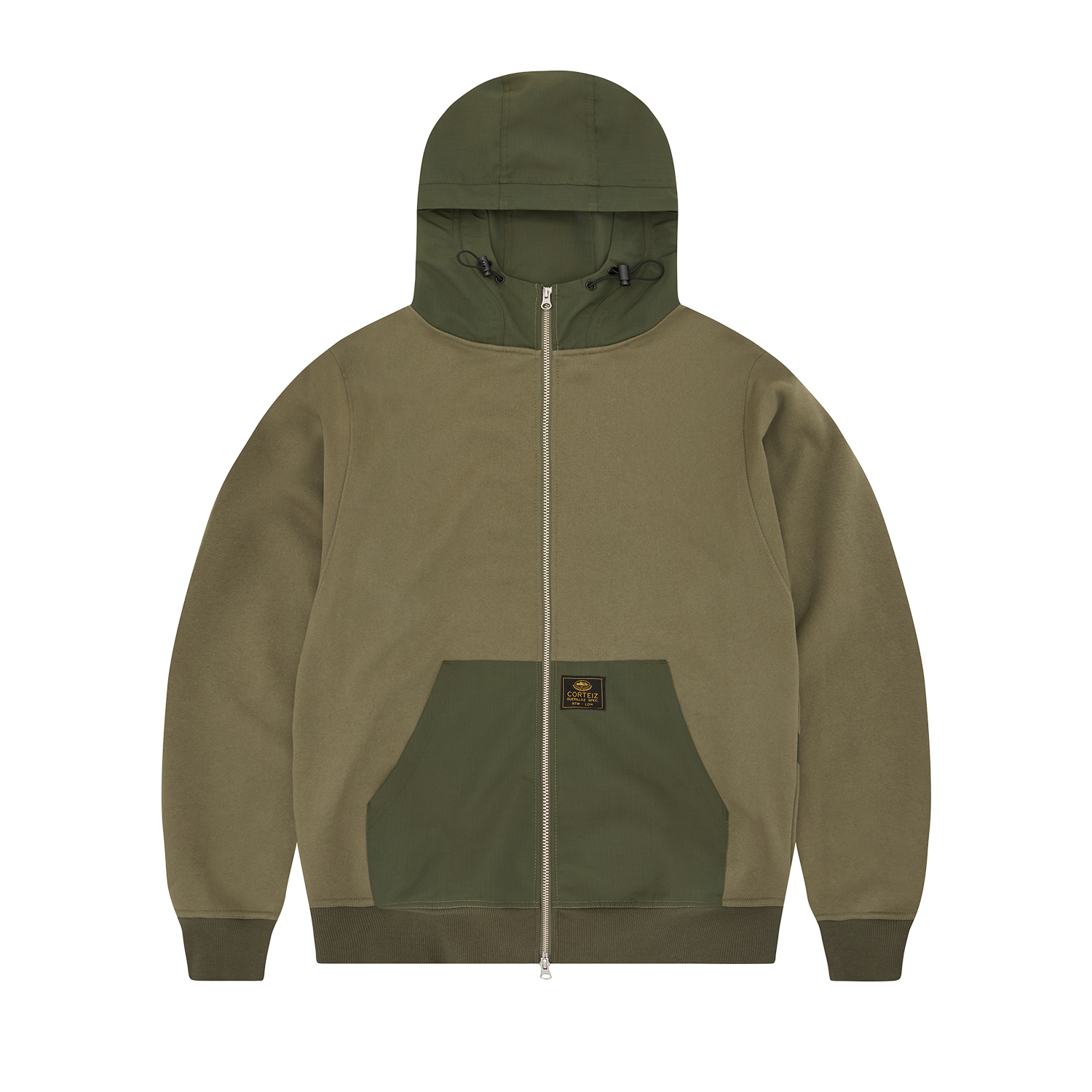 GUERILLAZ RIPSTOP ZIP HOODIE [OLIVE] product image