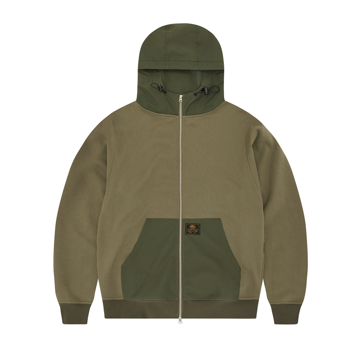 GUERILLAZ RIPSTOP ZIP HOODIE [OLIVE] product image