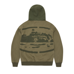 GUERILLAZ RIPSTOP ZIP HOODIE [OLIVE] alternate view
