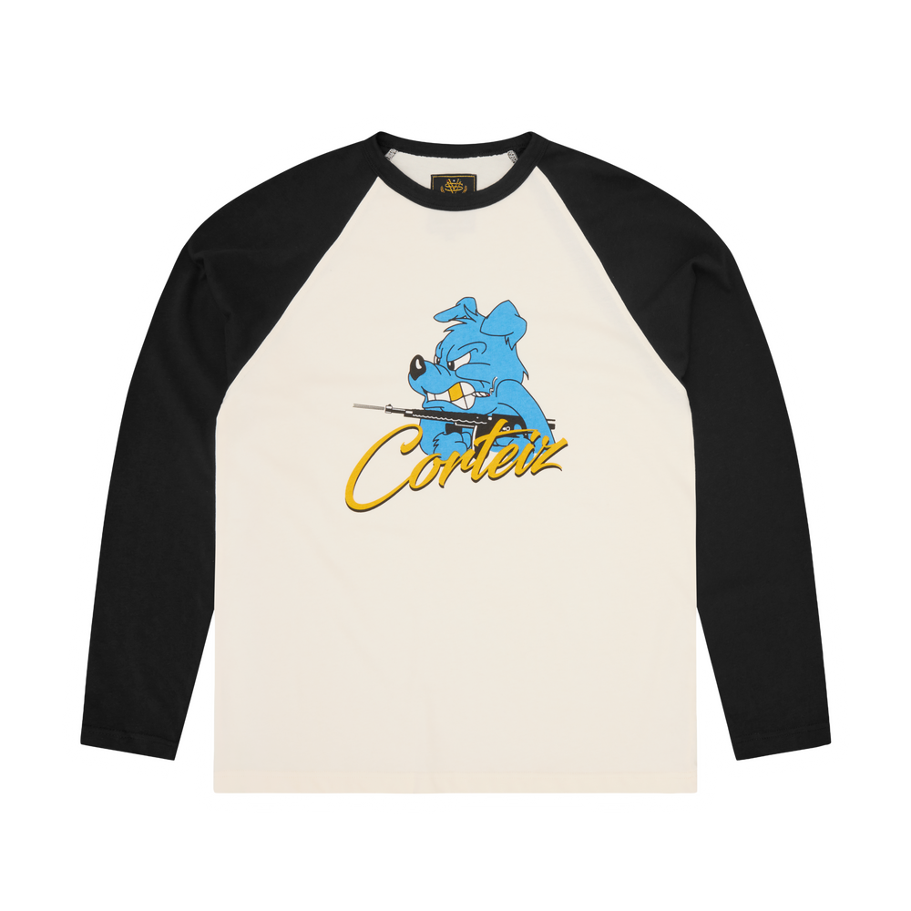 K-9INE RAGLAN LS [BLACK] Hoodie product image