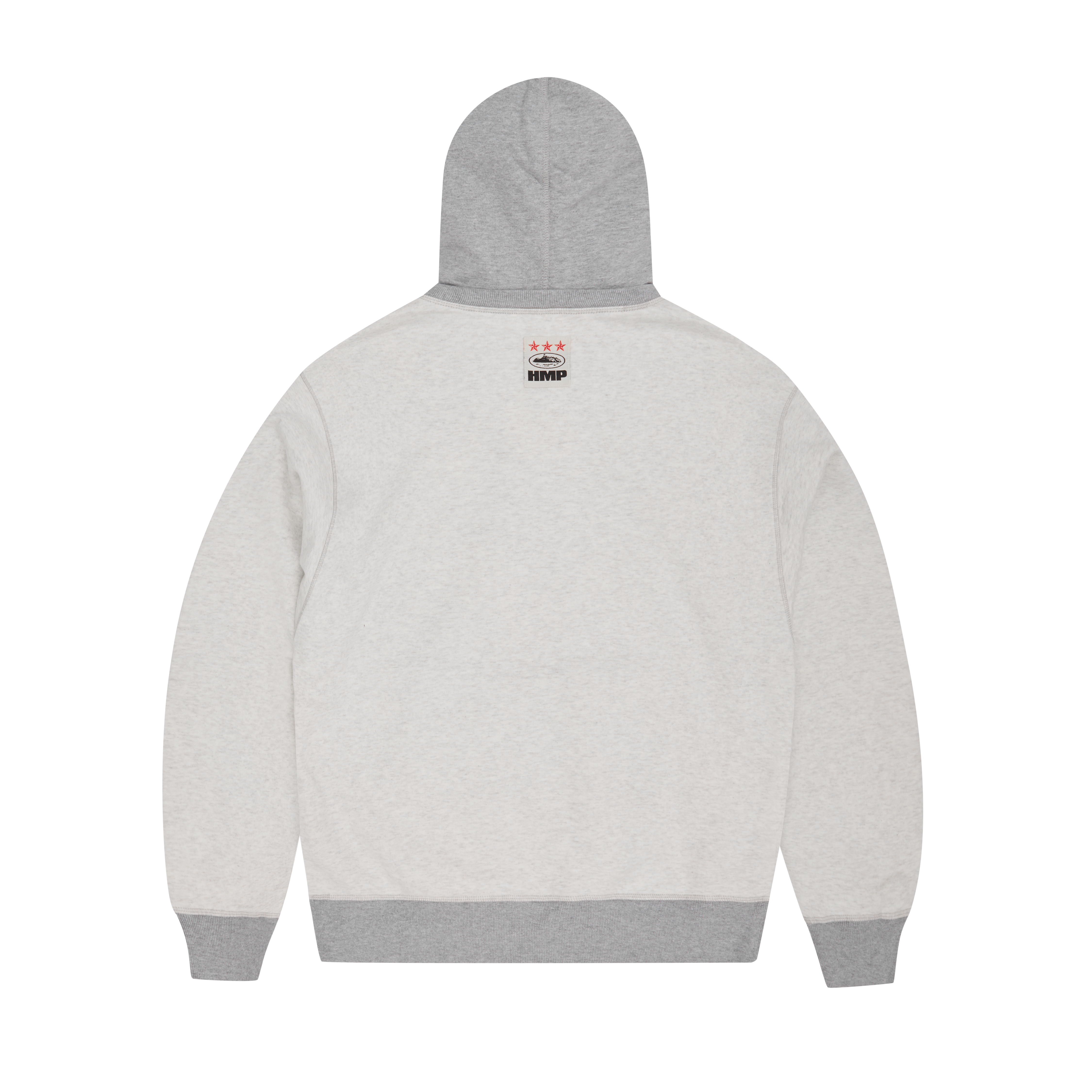 HMP CONTRAST HOODIE [HEATHER GREY] alternate view