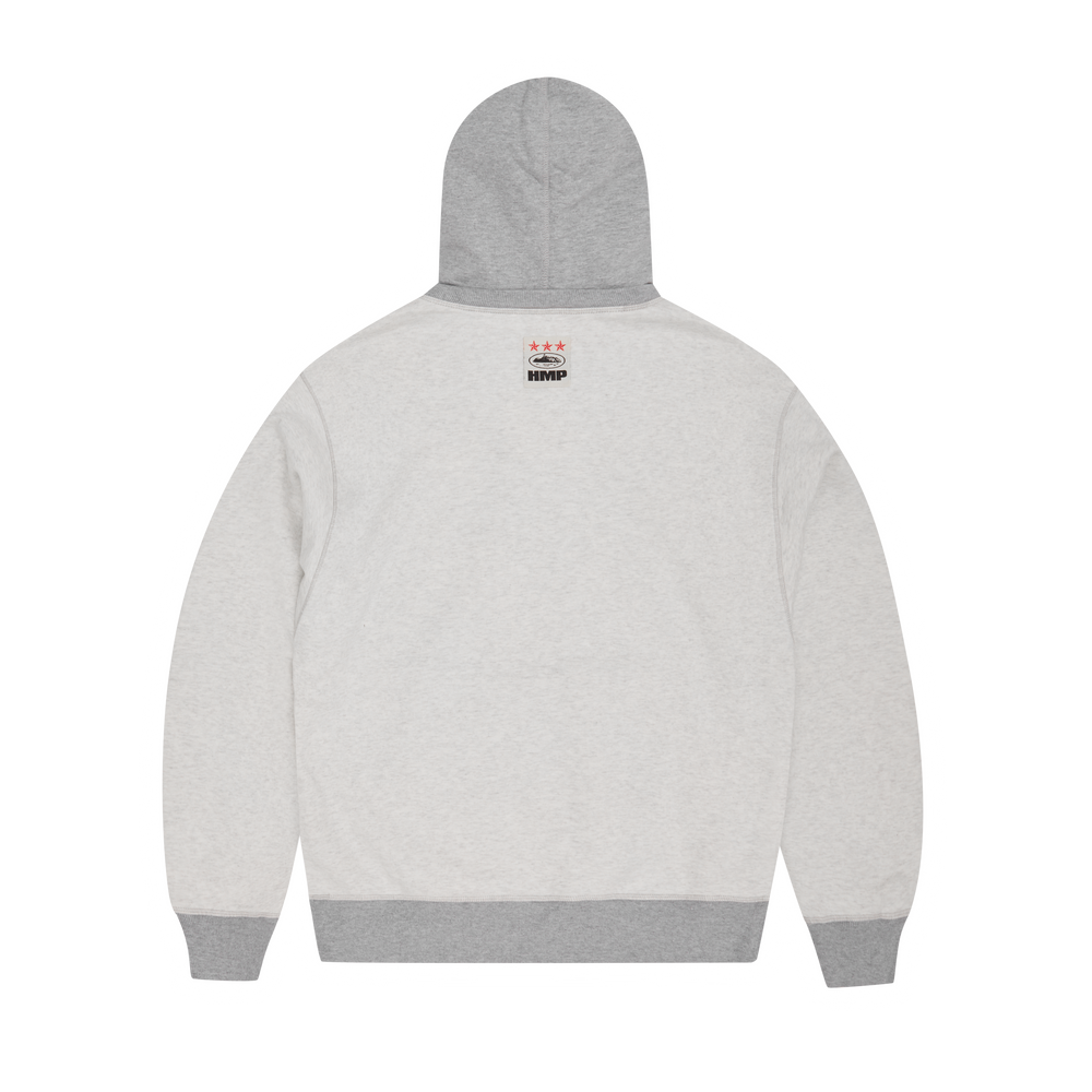 HMP CONTRAST HOODIE [HEATHER GREY] alternate view