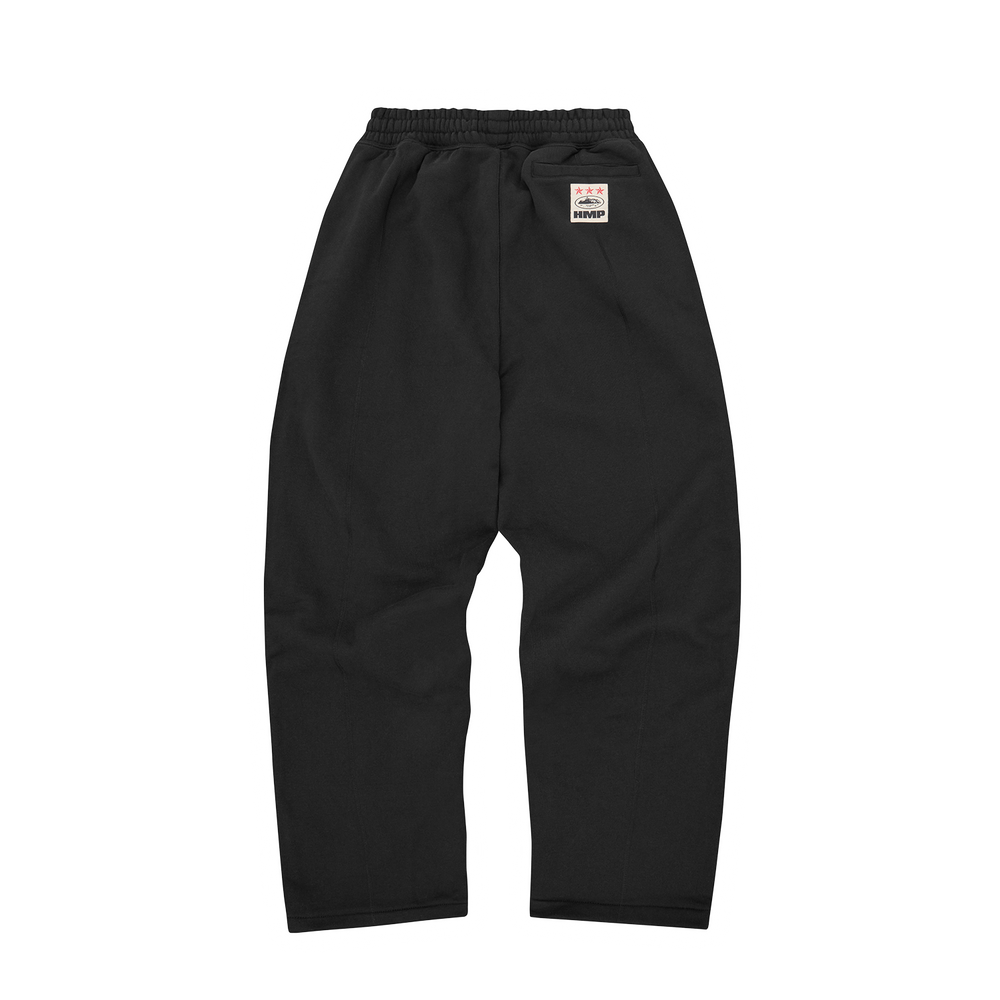 Corteiz HMP OPEN HEM SWEATPANT [BLACK] alternate view