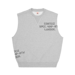 HMP STENCIL VEST [HEATHER GREY] Hoodie product image