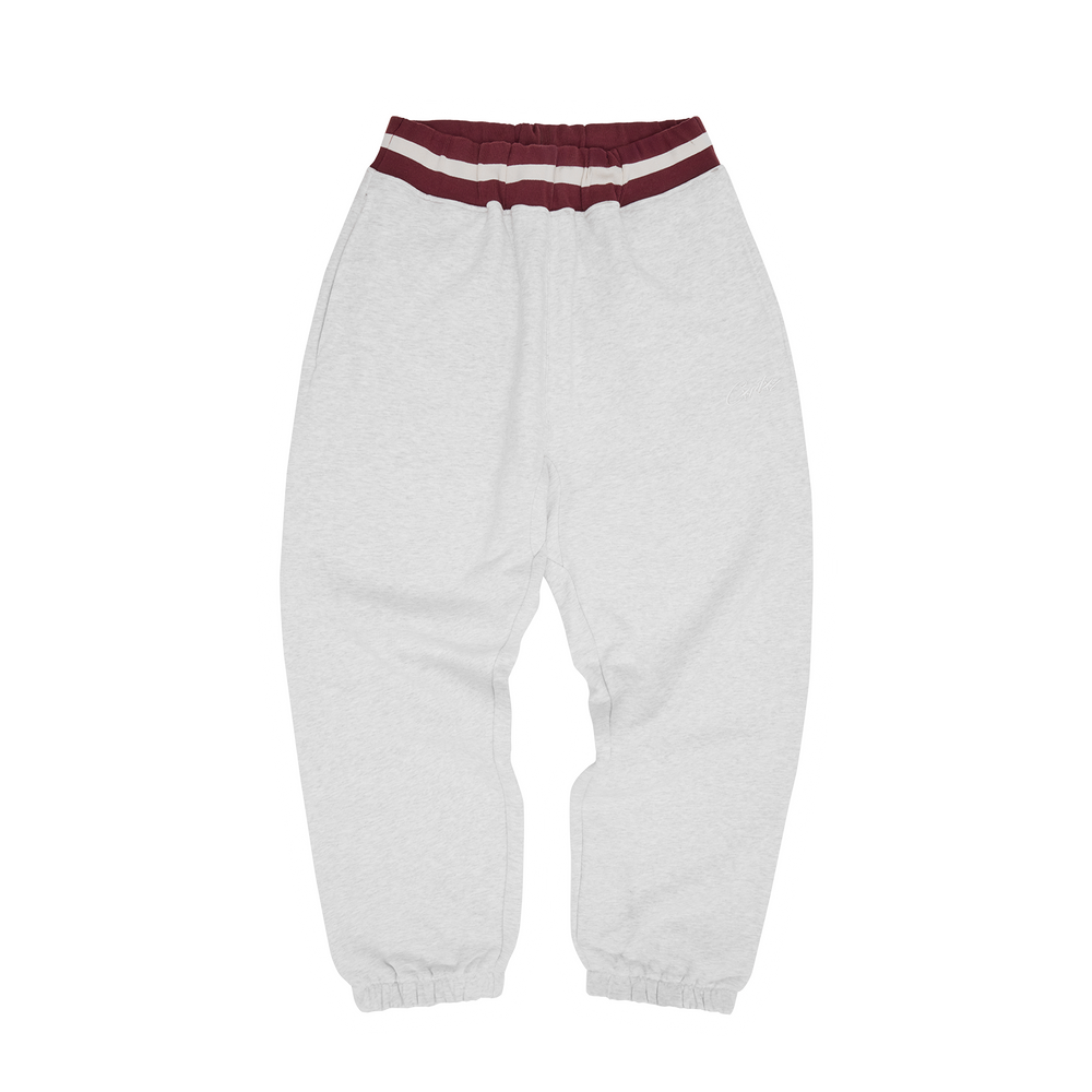 Corteiz HMP STRIPE RIB SWEATPANT [LIGHT HEATHER] product image