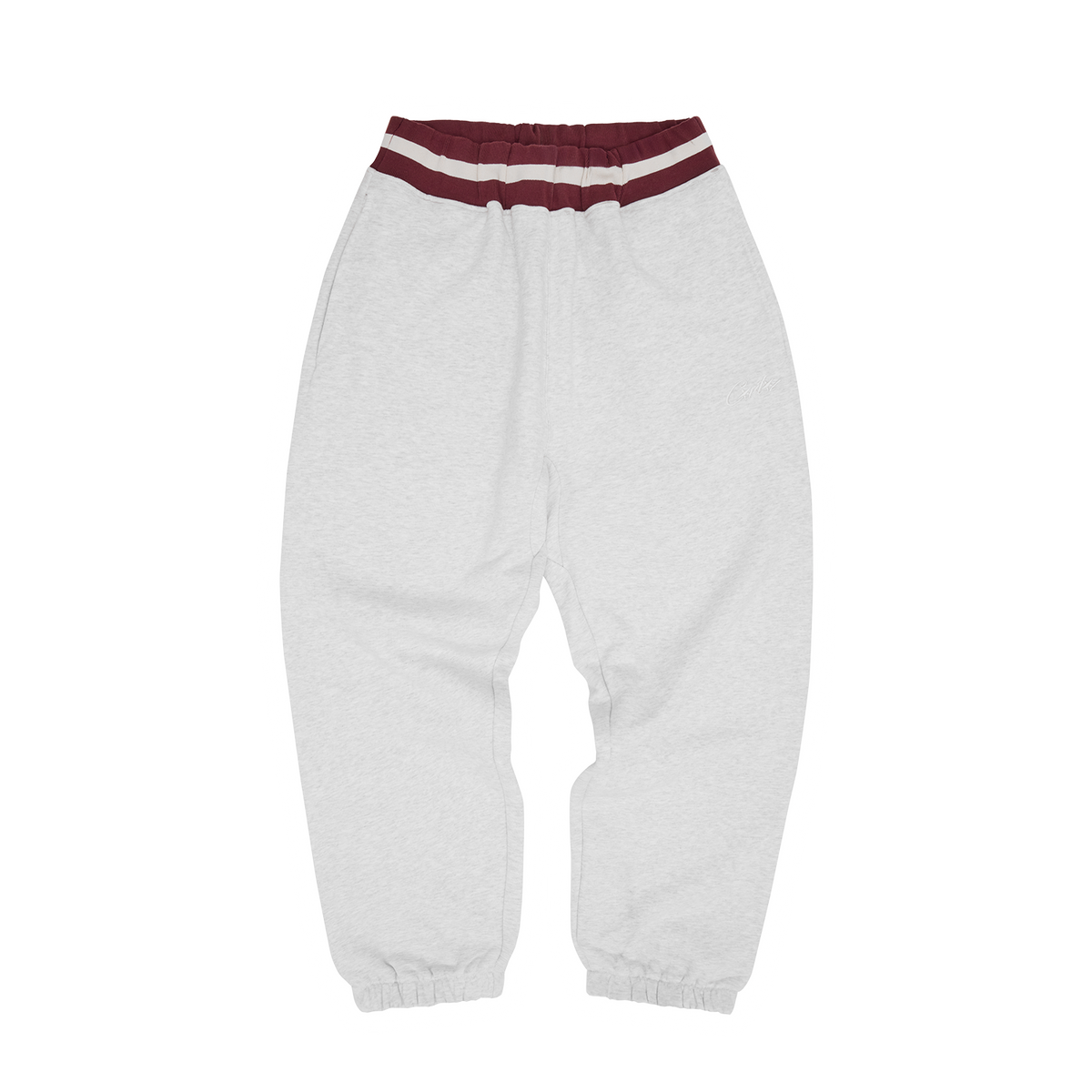 Corteiz HMP STRIPE RIB SWEATPANT [LIGHT HEATHER] product image