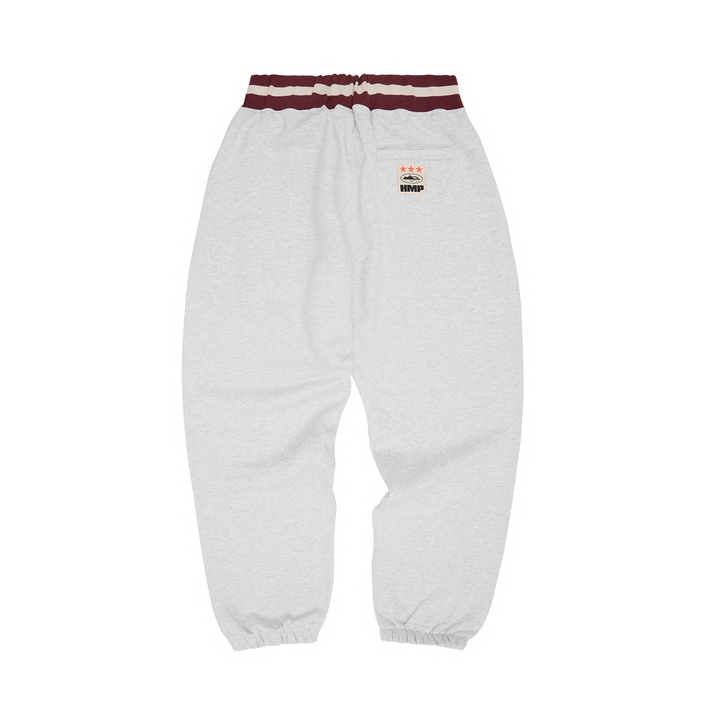 Corteiz HMP STRIPE RIB SWEATPANT [LIGHT HEATHER] alternate view