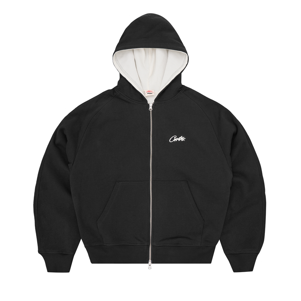 HMP THERMAL ZIP HOODIE [BLACK] product image