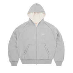 HMP THERMAL ZIP HOODIE [HEATHER GREY] product image