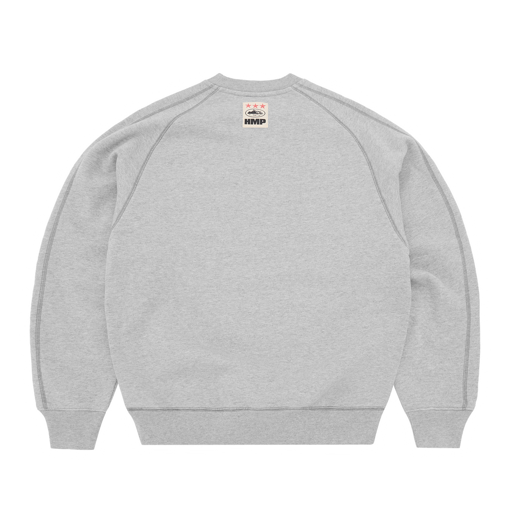 HMP V2 SWEATSHIRT [HEATHER GREY] alternate view