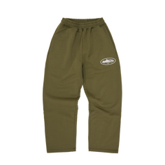 Corteiz ISLAND PUFF PRINT OPEN HEM SWEATPANT [OLIVE] product image