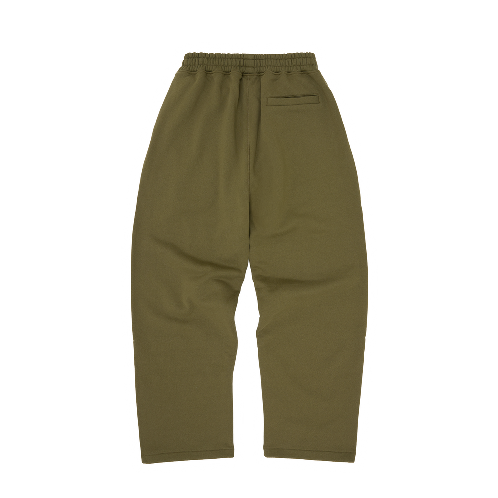 Corteiz ISLAND PUFF PRINT OPEN HEM SWEATPANT [OLIVE] alternate view