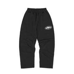 Corteiz ISLAND PUFF PRINT OPEN HEM SWEATPANT [BLACK] product image